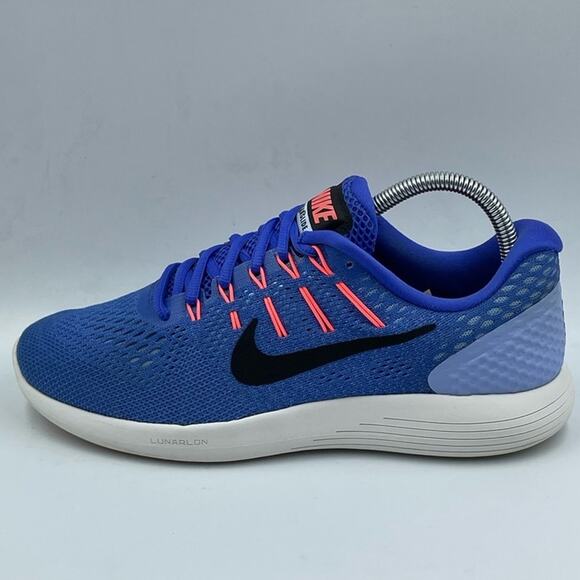 Nike Lunar Glide 8 Running Shoes AA8677-406 Women’s Sz 9 - Picture 8 of 10